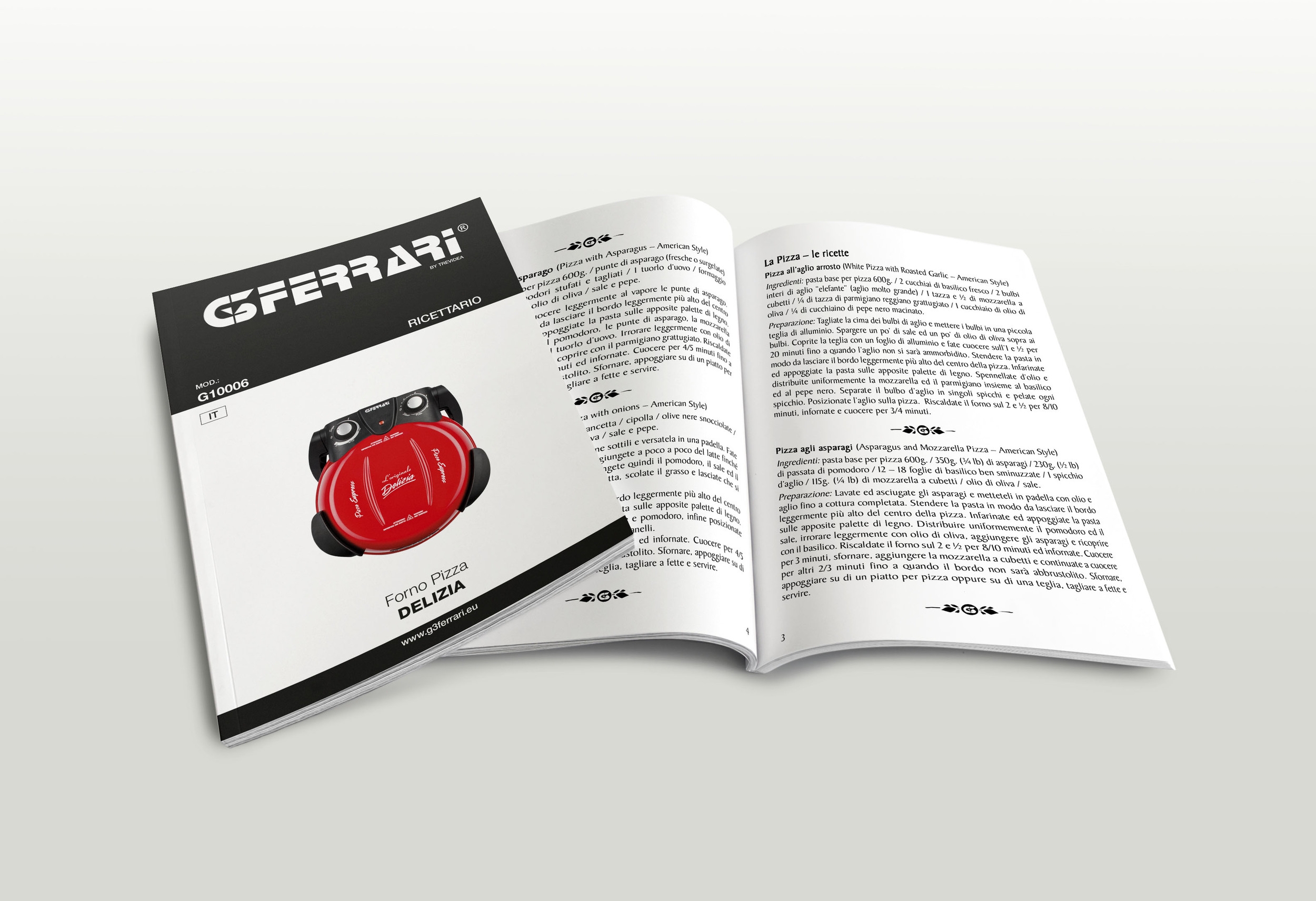 Pećnica Za Pizzu (5 minuta) | 31cm | 1200W | 400°C | Crvena | G3 FERRARI 8 g1000602 8