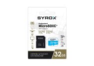 Micro SD Memorijska Kartica sa SD Adapterom | 32 GB | SYROX 4 sx mc32 1