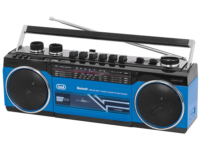 Prijenosni Radio | Bluetooth, USB, SD | Kasetofon | TREVI 2 trv0rr50104 1