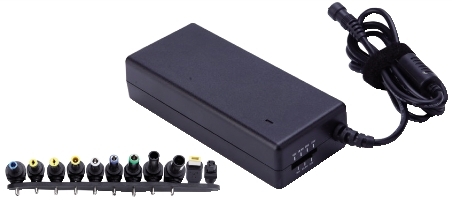Punjač za laptope | 15V-22V | 90W (5A) | USB | 11 nastavaka | JollyLine 1 jl34011502