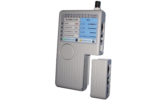 Tester kabela | RJ11, RJ45, USB i koaksijalni (BNC) | GBC 1 jl59662255