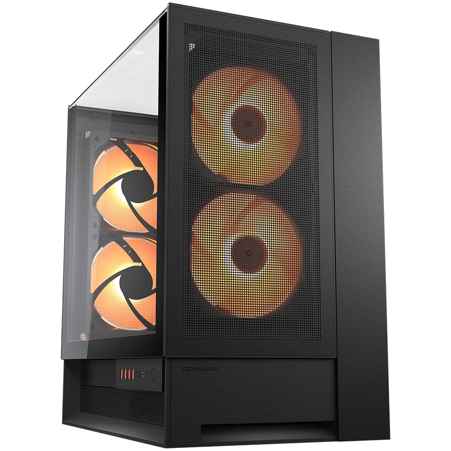 COUGAR OmnyX PC Case | Mid Tower | Black 1 A CGR 2WA3B RGB