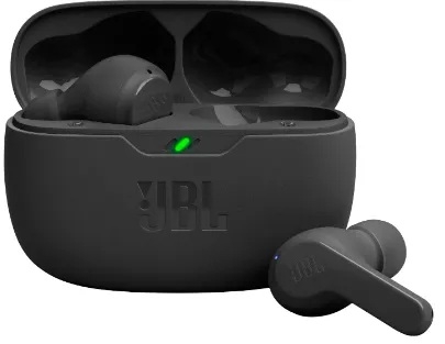 Bluetooth Slušalice JBL Vibe BEAM Crne 1 jblvbeamblk