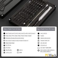 Set Preciznog Alata | PREMIUM | 89 komada | Torba | PC Work 13 pcw08j 2