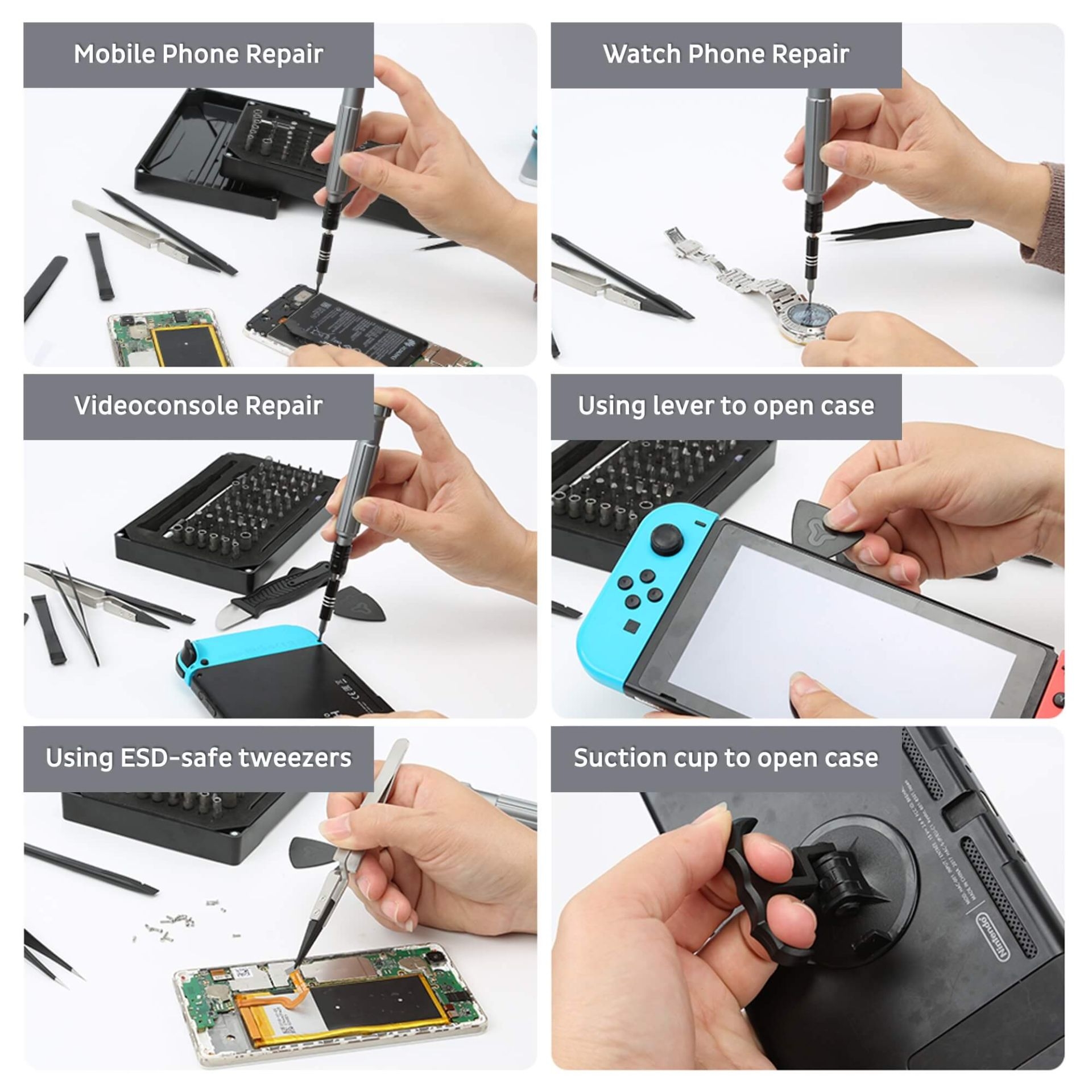 Set Preciznog Alata | PREMIUM | 89 komada | Torba | PC Work 10 pcw08j 9