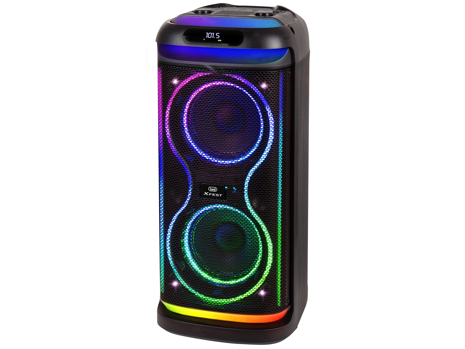 Bluetooth Zvučnik | 100W | TWS | RGB | Mikrofon | TREVI 1