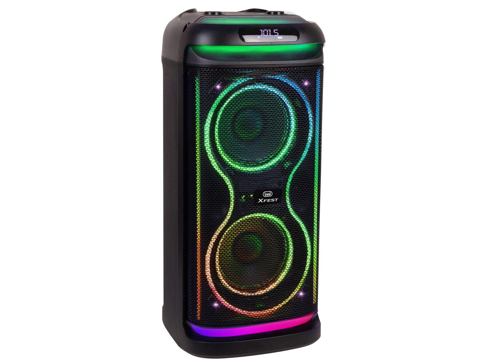 Bluetooth Zvučnik | 100W | TWS | RGB | Mikrofon | TREVI 2