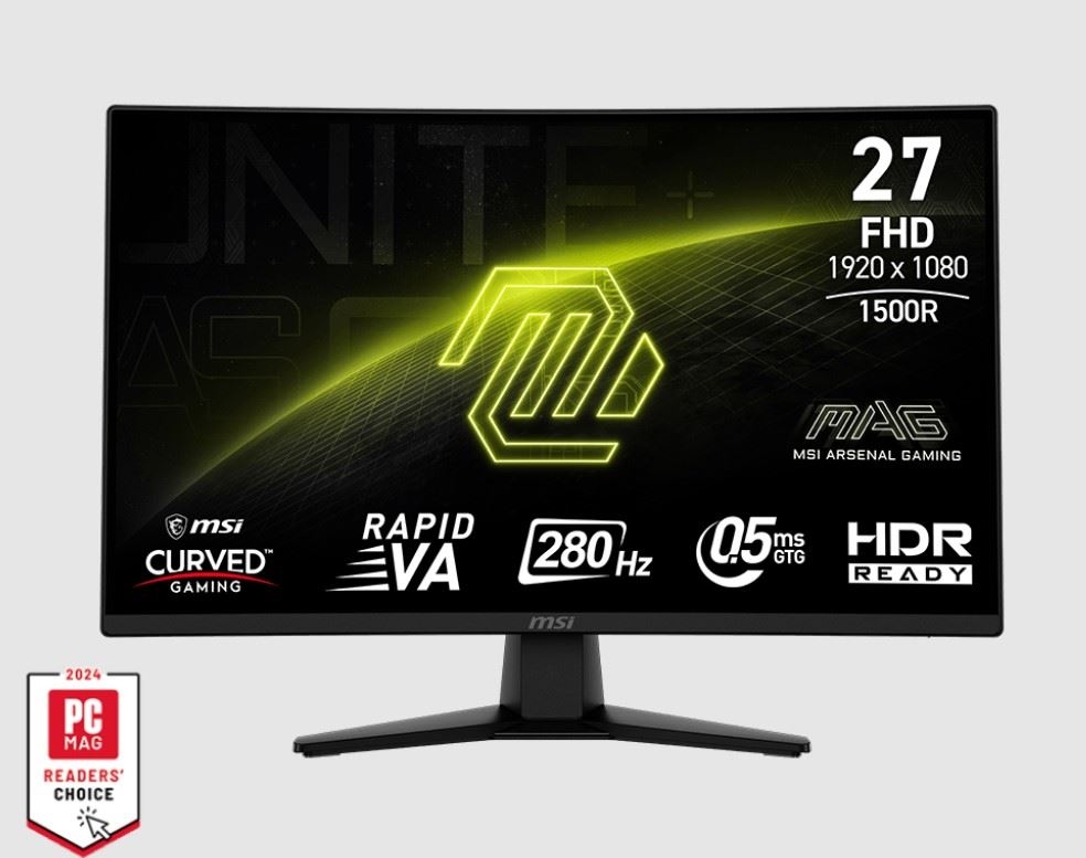 MSI MAG 274CXF | 27" | FHD | VA | 280Hz | Curved 1 K 0001408276