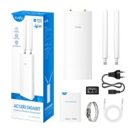 WiFi Outdoor Access Point | Gigabit | Mesh | Dual Band | PoE | AC1200 | CUDY 8 cd ap1300out 3
