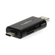 Čitač Kartica | Dual: USB-C i USB-A | 6-u-1 | NEDIS