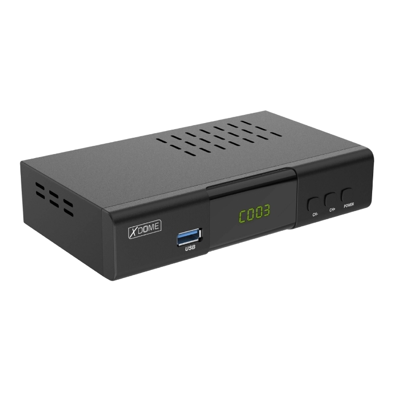 DVB-T2 H.265 Prijemnik | HDMI, SCART | USB PVR | X-DOME 2 xd 250d 1