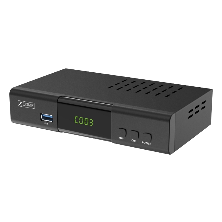 DVB-T2 H.265 Prijemnik | HDMI, SCART | USB PVR | X-DOME 3 xd 250d 2