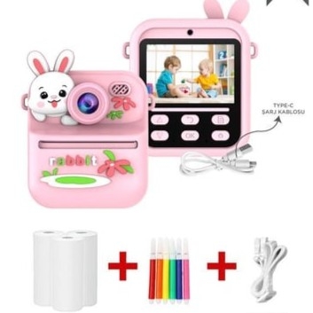 Dječja Kamera s Termalnim Printerom Fotografija | Pink | TORIMA 2 trm cmr33 pink 1
