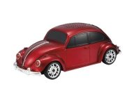 Bluetooth Zvučnik VW Beetle | 5W | USB, SD, FM Radio | Crveni | TORIMA