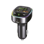 Bluetooth FM Transmiter | 2x USB A, 1x USB-C | Micro SD | 18W | TORIMA