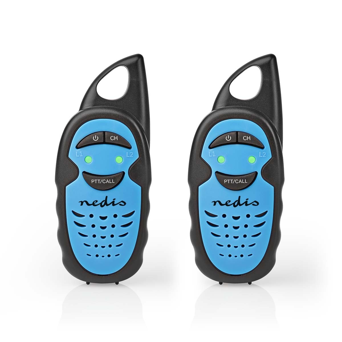Walkie Talkie | Domet do 3 km | Set 2 kom | NEDIS 1 wltk0300bu