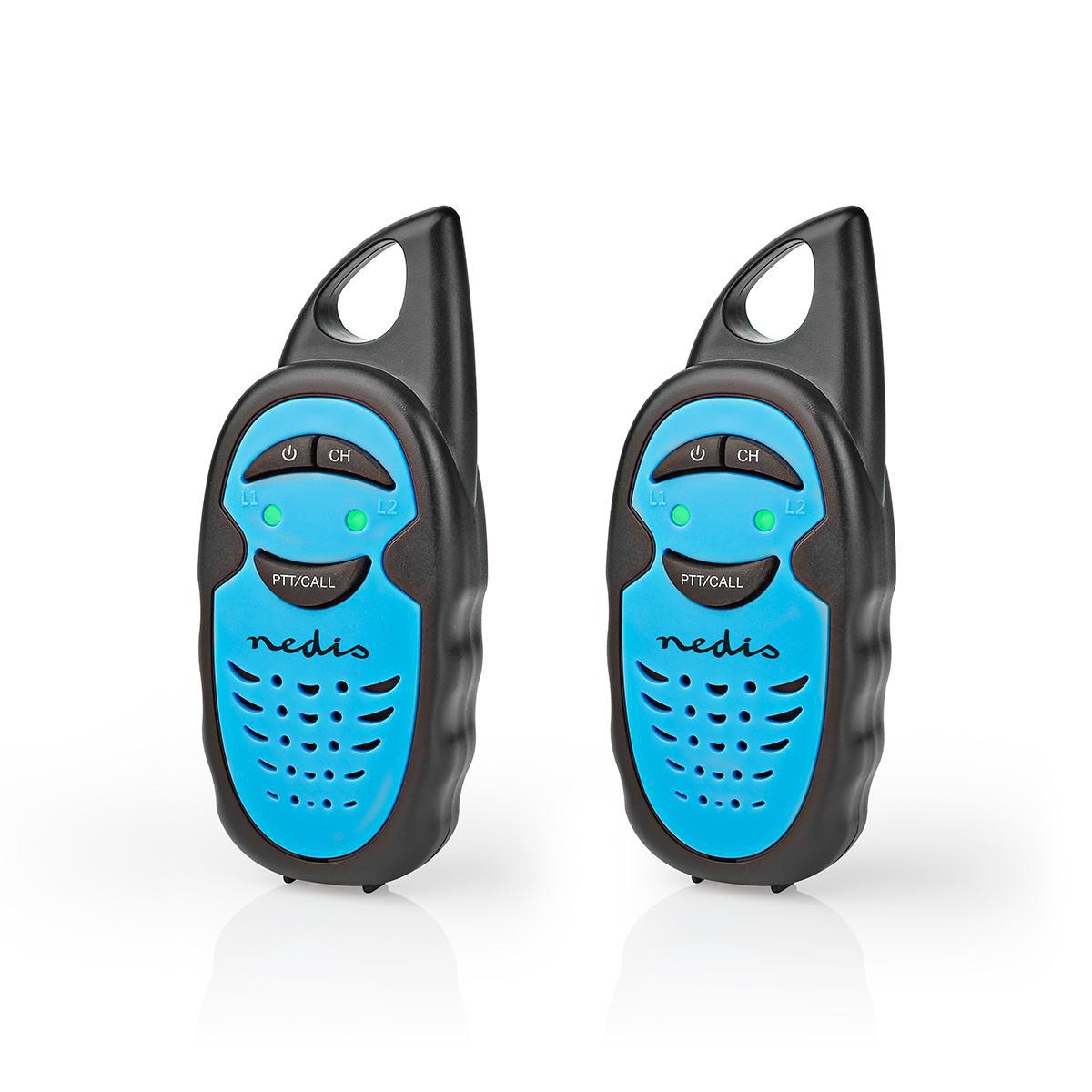 Walkie Talkie | Domet do 3 km | Set 2 kom | NEDIS 5 wltk0300bu 4