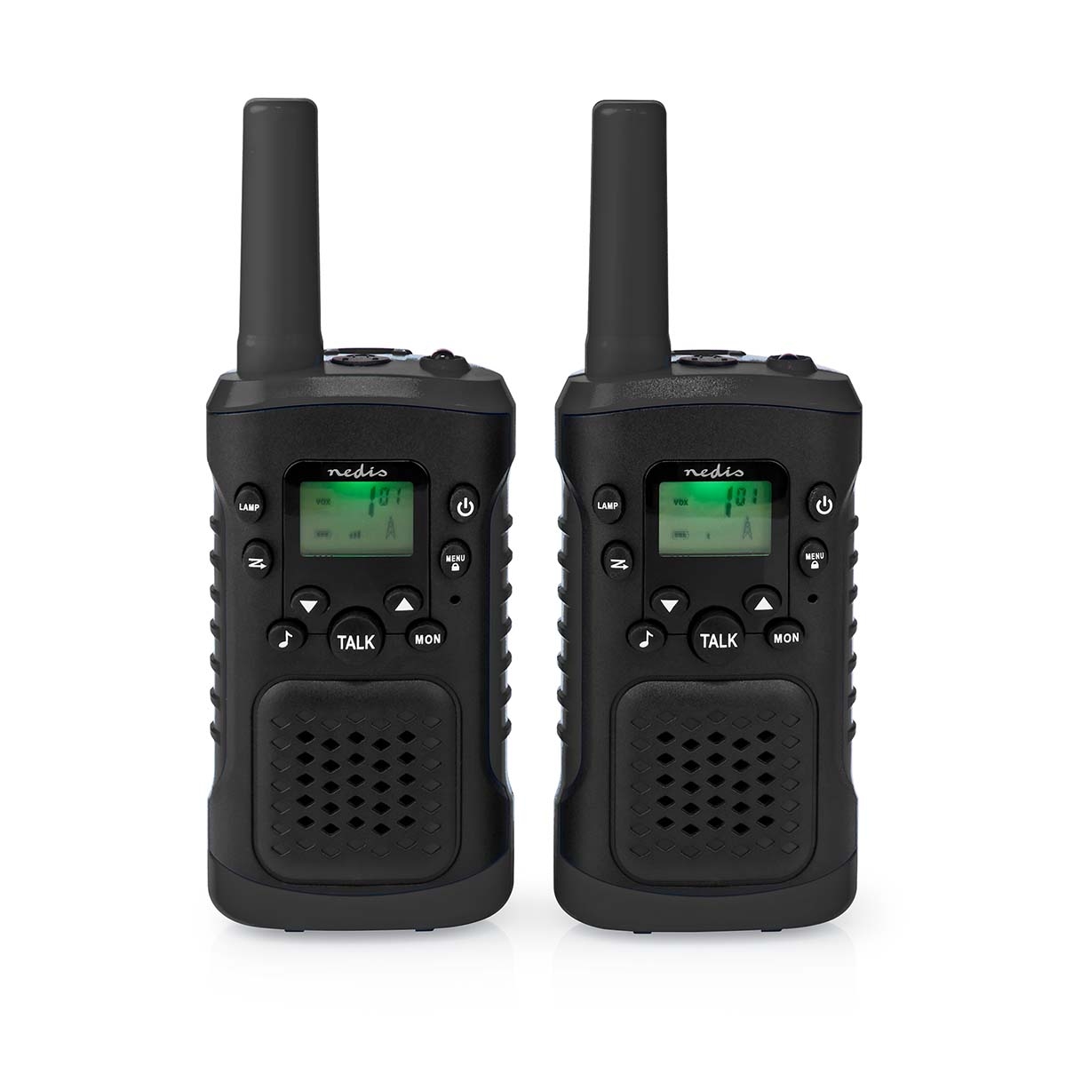 Walkie Talkie | Domet do 6 km | Set 2 kom | NEDIS 1 wltk0610bk