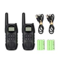 Walkie Talkie | Domet do 10 km | Punjive Baterije | Set 2 kom | NEDIS 16 wltk1050bk 7