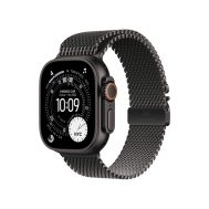 Apple Watch Ultra 3 49mm | Black Titanium | Black Titanium Milanese Loop