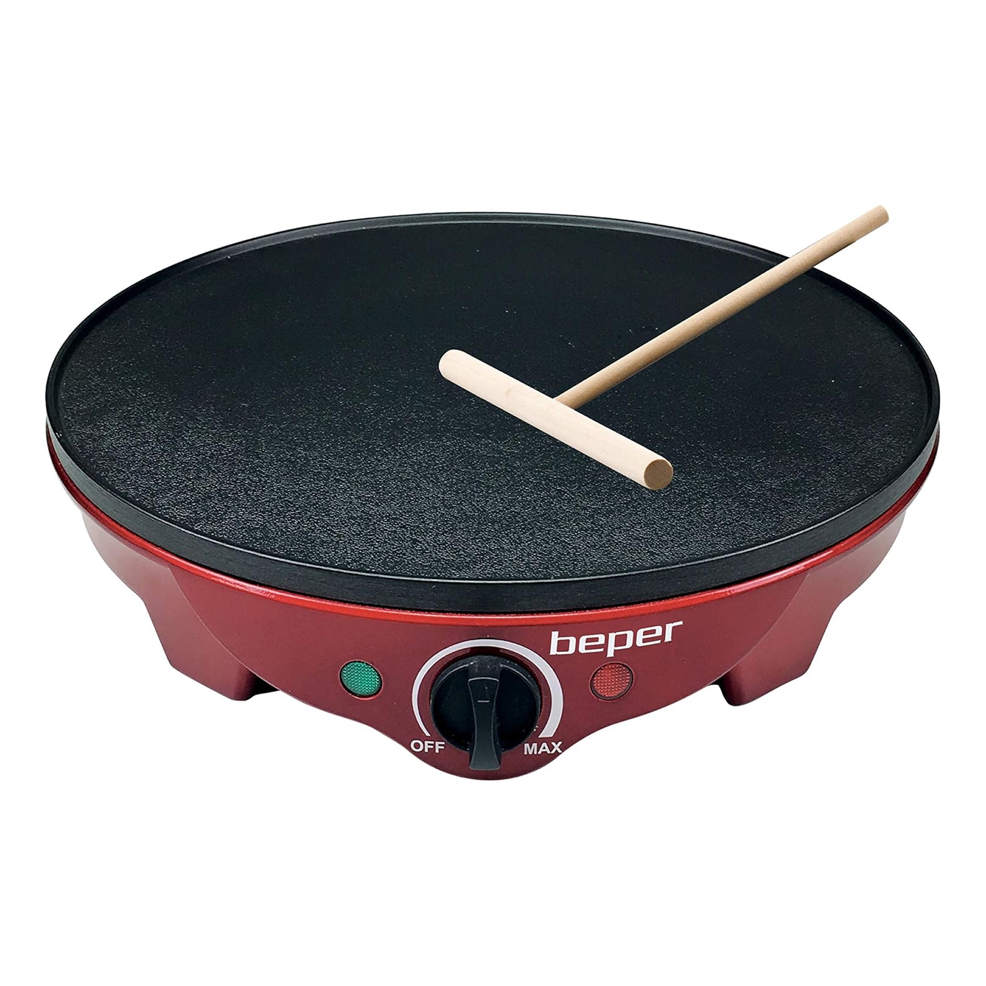 Uređaj za Palačinke | 30 cm | 130W | Bez Lijepljenja | Beper 1 bp bt.700y