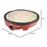 Uređaj za Palačinke | 30 cm | 130W | Bez Lijepljenja | Beper 10 bp bt.700y 4