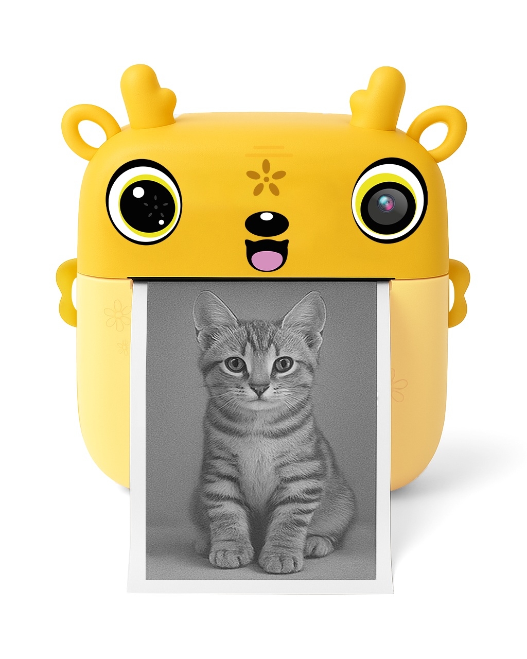 Dječja Kamera s Termalnim Printerom Fotografija | Žuta | Mediatech 9 mt4108 8