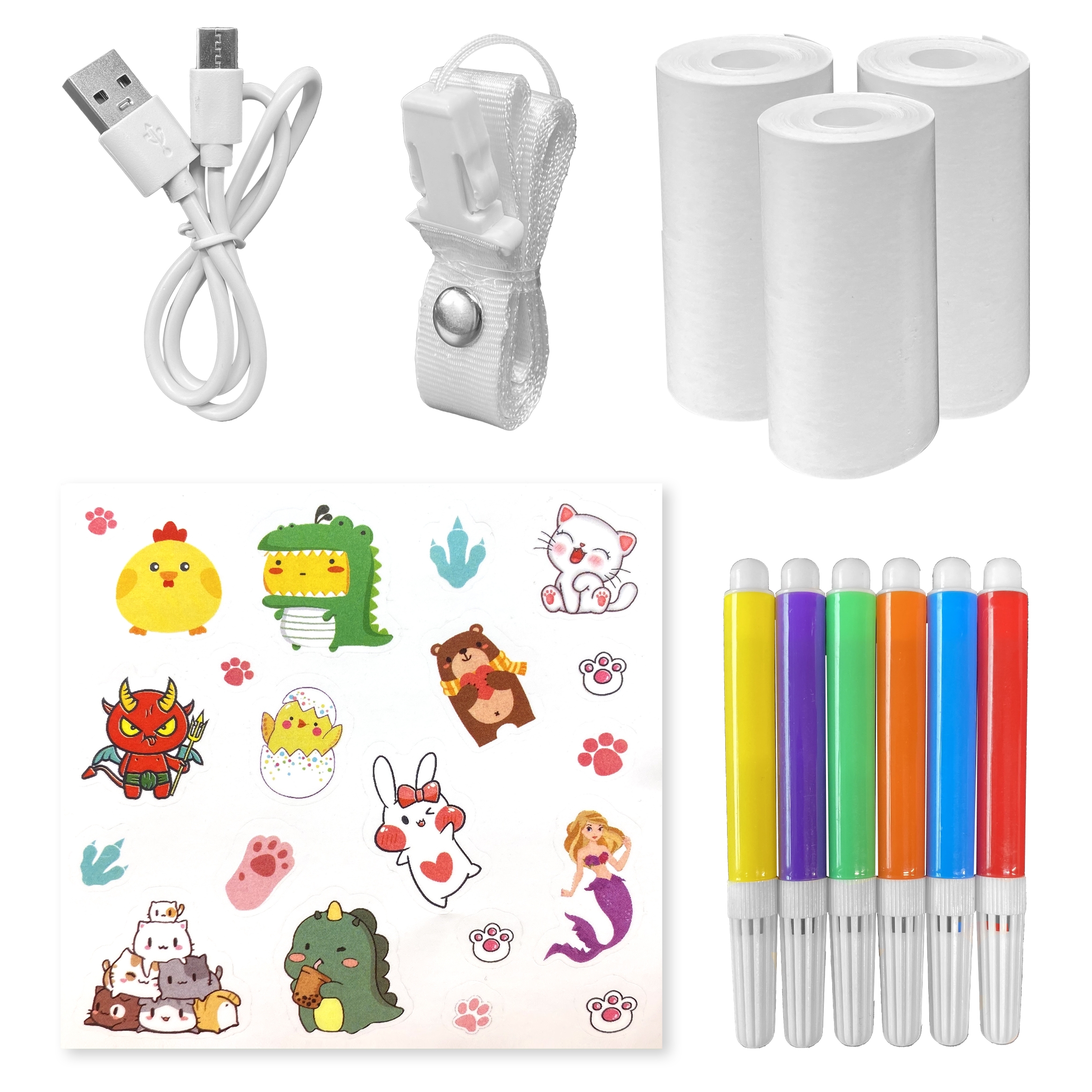 Dječja Kamera s Termalnim Printerom Fotografija | Žuta | Mediatech 10 mt4108 9