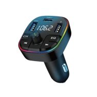 Bluetooth FM Transmiter | 2x USB A, 1x USB-C | Micro SD | 20W | TORIMA