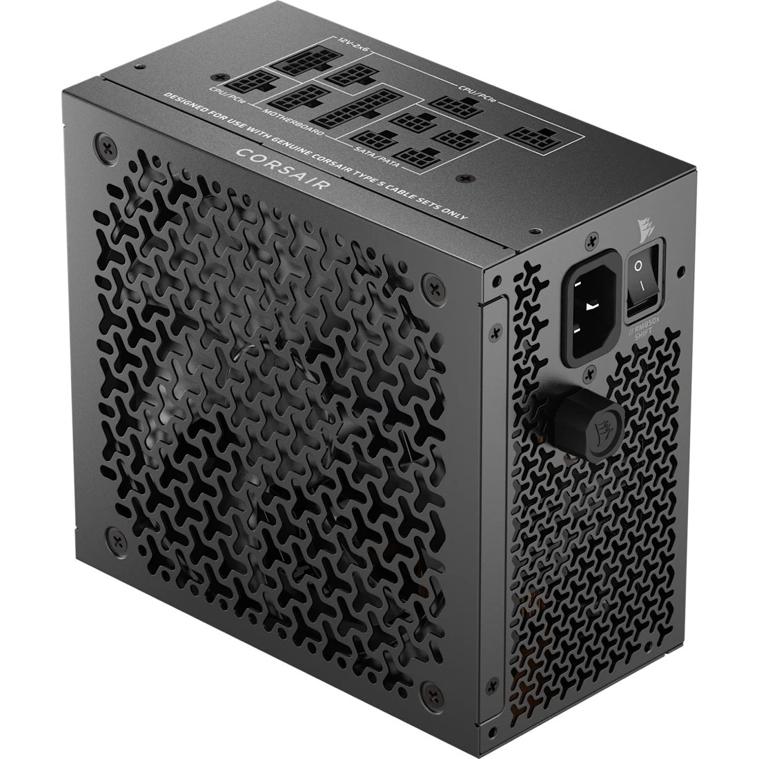 Corsair PSU 850W RM850x Shift | Fully Modular 1 C CP 9020299 EU