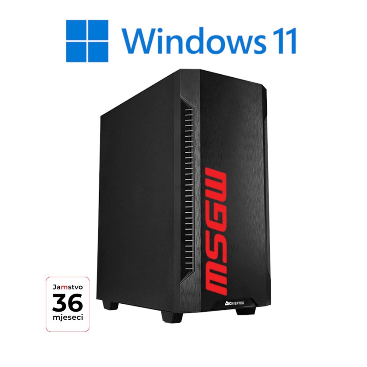 Office PC MSGW R5 a107 | R5 5600GT | 16GB | 1TB | Win 11 Pro 1 K 0001423461