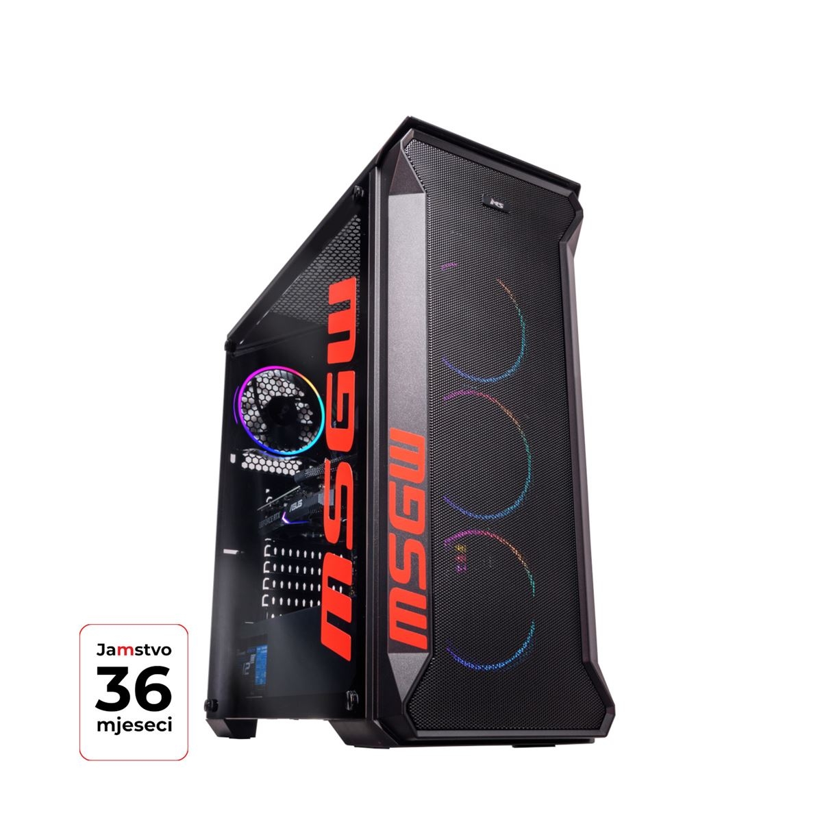 MSGW Gamer PC | R5 5600X | 16GB | 1TB | RTX 5060 1 K 0001424512