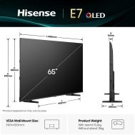 HISENSE Smart TV 65E7Q | 65" | 4K | QLED 7 T1 N00036188 1