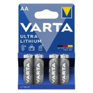 Ultra Lithium Professional AA Baterije | 4 kom | VARTA
