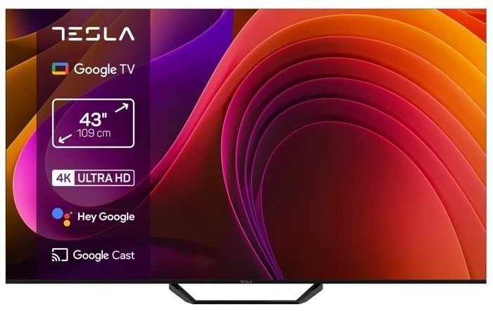 TV Tesla 43" | SMART | Google TV | 43E655BFS 1 tv tesla 19