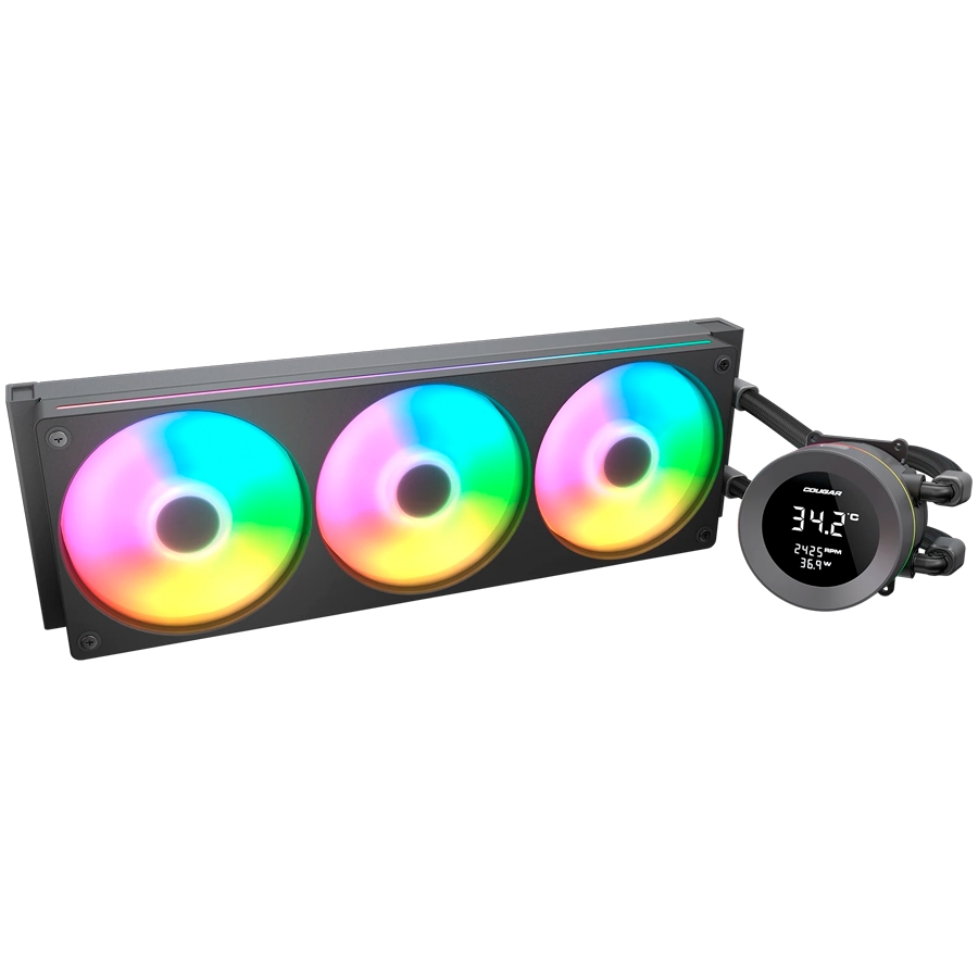 COUGAR Poseidon Vistek ARGB 360 AiO | Black 2 A CGR PSDVARGB B 360 1
