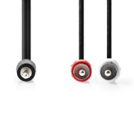 Audio Kabel | 3.5 mm M - 2x RCA M | 3.0 m | Box Pack | NEDIS 5 cagb22200bk30 1