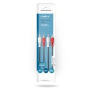Audio Kabel RCA (činč) | 2x RCA M - 2x RCA M | 2.0 m | Box Pack | NEDIS 6 cagb24200bk20 2