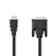 HDMI to DVI Kabel | HDMI M - DVI-D 24+1-Pin M | 2.0 m | Box Pack | NEDIS