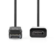 DisplayPort - HDMI Adapter | DP M - HDMI Ž | 4K@30hz | 0.20 m | Box Pack | NEDIS 5 ccgb37150bk02 1