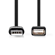 USB 2.0 Produžni Kabel | USB-A m - USB-A Ž | 2 m | Box Pack | NEDIS 5 ccgb60010bk20 1