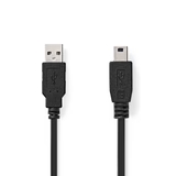 USB 2.0 Kabel | USB-A m - USB Mini M | 2 m | Box Pack | NEDIS
