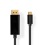 USB 3.2 Gen1 Type-C to DisplayPort Kabel | 4K@60Hz | 2.0 m | Box Pack | NEDIS
