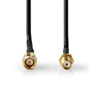 SMA Kabel | SMA M - SMA Ž | Bakar | 2.0 m | Box Pack | NEDIS 5 csgb02010bk20