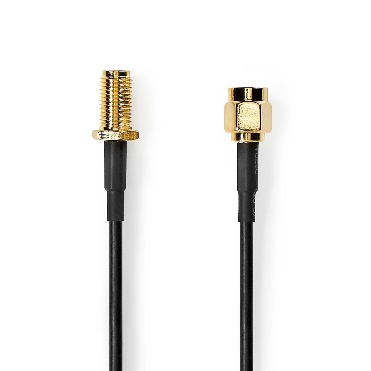 SMA Kabel | SMA M - SMA Ž | Bakar | 2.0 m | Box Pack | NEDIS 3 csgb02010bk20 1
