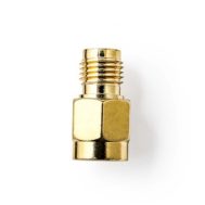 SMA Adapter | SMA RP Ž - SMA M | 24K Pozlata | 2 kom | Box Pack | NEDIS