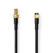 SMA Kabel | SMA M - SMA Ž | 24K Pozlata | 10.0 m | Box Pack | NEDIS