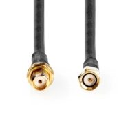 SMA Kabel | SMA M - SMA Ž | 24K Pozlata | 10.0 m | Box Pack | NEDIS 5 csgb02400bk100 1