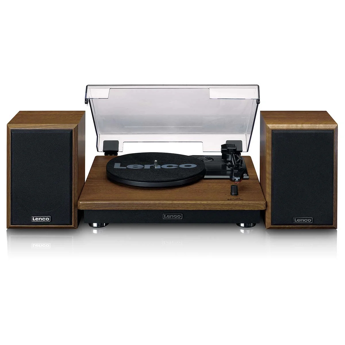 Gramofon | Bluetooth | Drveni Zvučnici | LENCO 1 ls 100wd