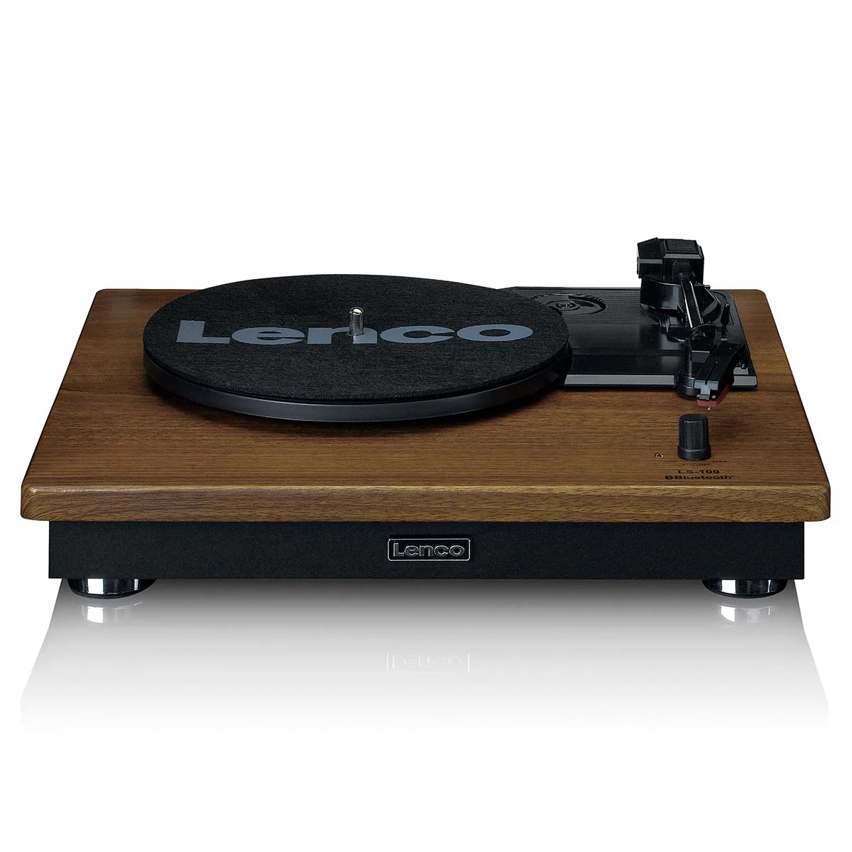 Gramofon | Bluetooth | Drveni Zvučnici | LENCO 2 ls 100wd 1